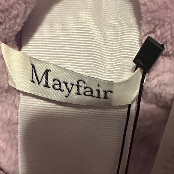 Mayfair Velvet Flannel Robe - Lavender - Picture 5 of 5